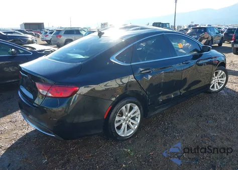 2016 Chrysler 200 Limited from USA, damaged, VIN 1C3CCCAB4GN129124